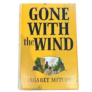 Vintage 1971, 81st Printing, Gone with the Wind Book by Margaret Mitchell, HCDJ